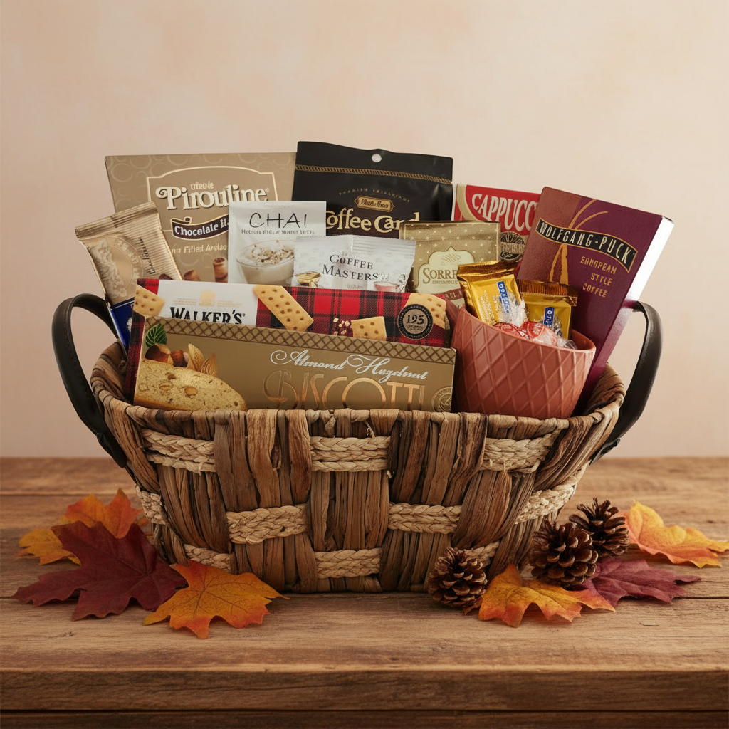 Coffee Lovers Gift Basket