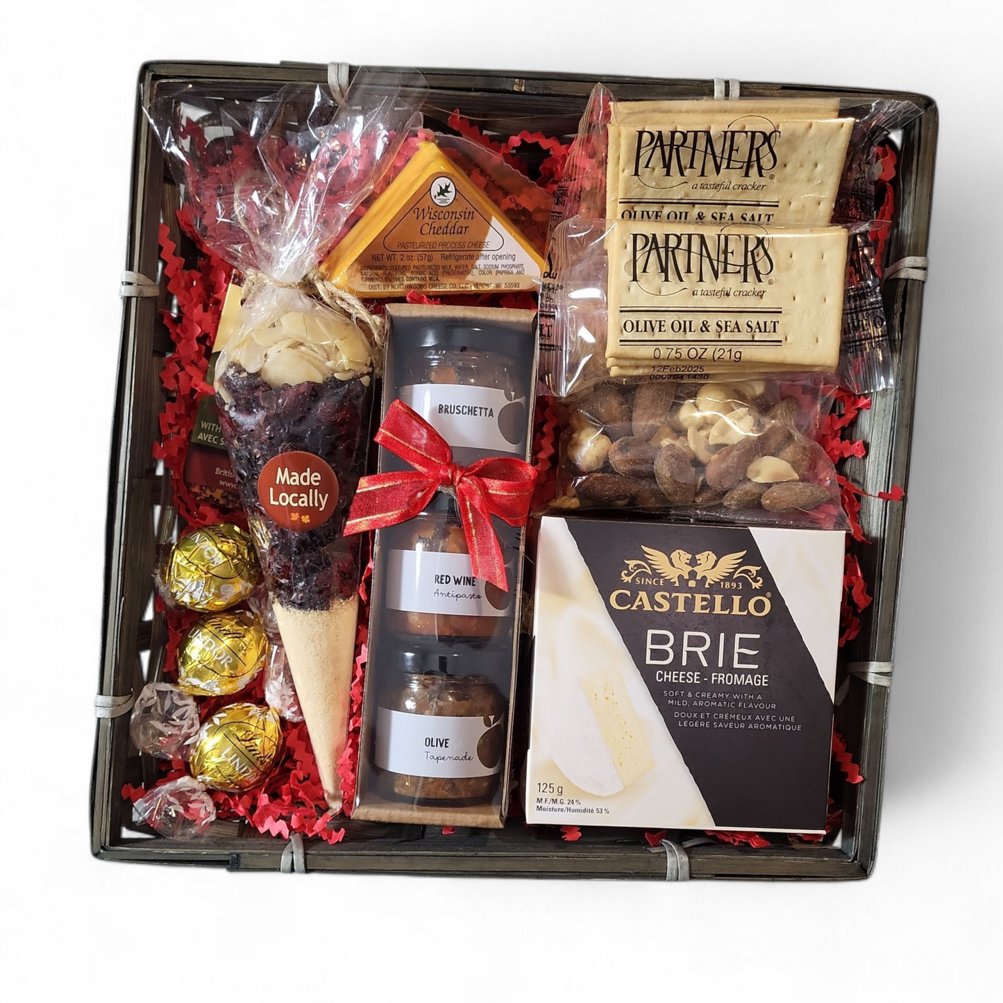 Christmas Square Charcuterie Gift