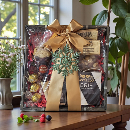 Christmas Square Charcuterie Gift