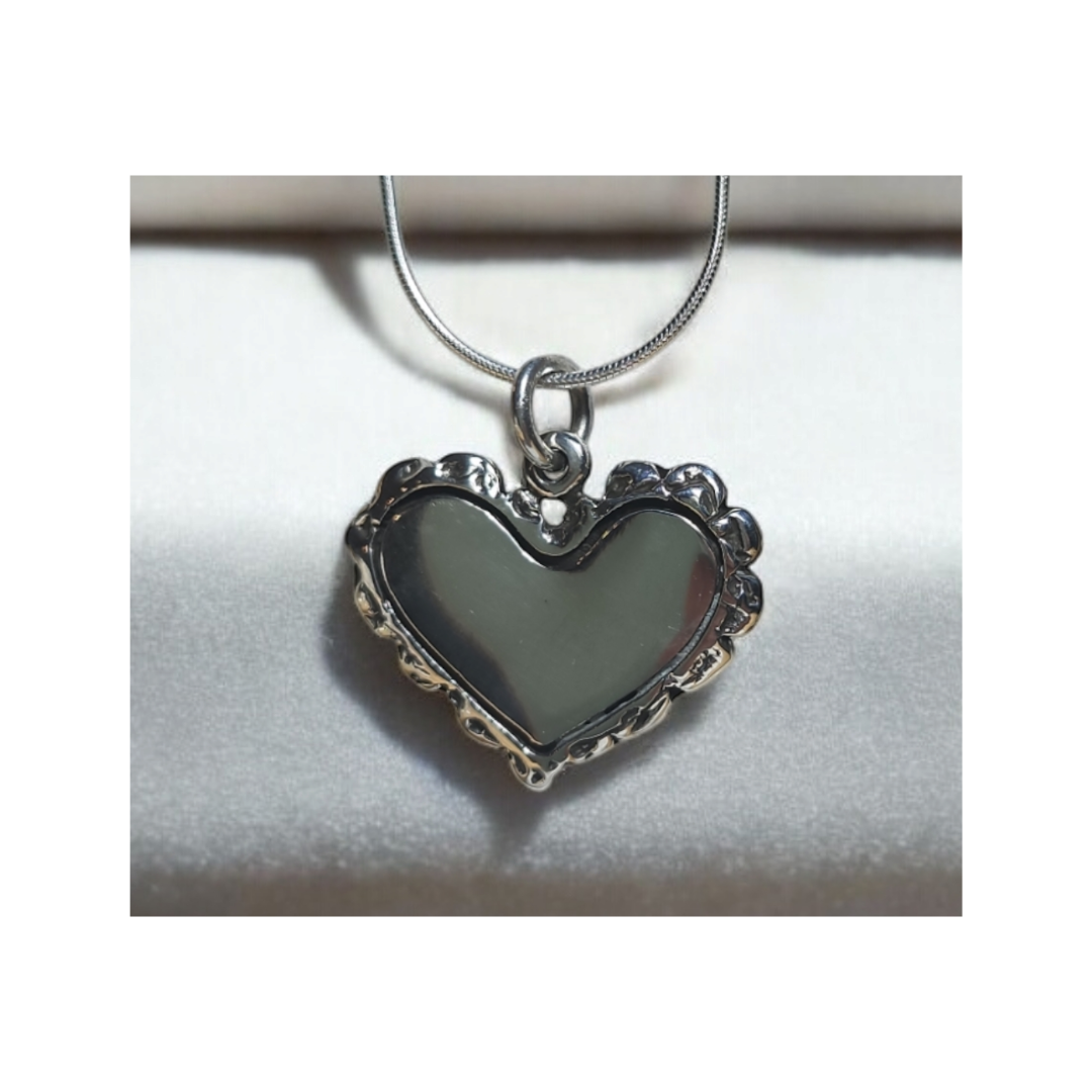 Sterling Silver Heart Pendant