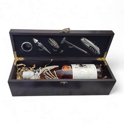 Halloween Wooden Wine Gift Box