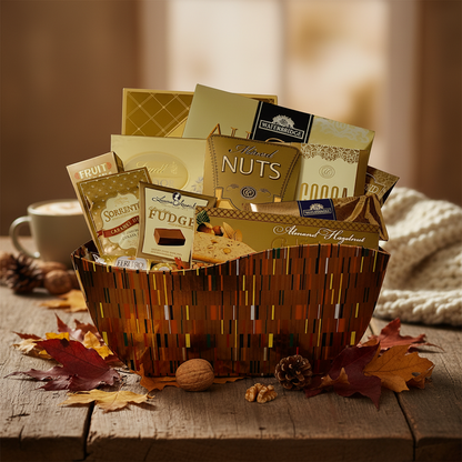 Basket of Gold Gift Basket