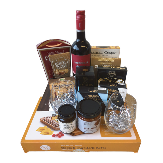 Wine & Cheese Gourmet Wine Gift