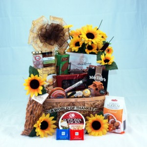 A World of Thanks Gourmet Gift Basket