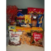 An International Collection of Snacks gift basket