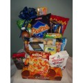 An International Collection of Snacks Large gift basket #134